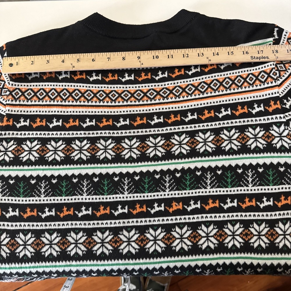 Draft Kings Mens‎ Ugly Christmas Sweater Size Large Pullover Crew Neck Holiday - Picture 7 of 9